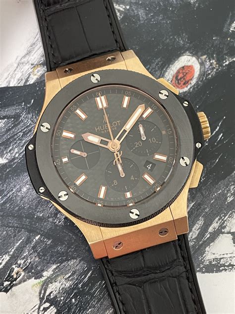 hublot big bang 44mm rose gold ceramic|Hublot big bang.